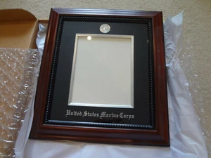University Frames "Marine Certificate Executive" Frame w/Silver Medallion 8x10 - Picture 1 of 7