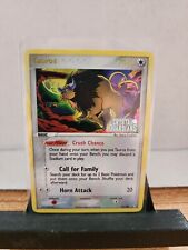Pokemon Card EX Crystal Guardians Reverse Holo Tauros 12/100. Gold Stamped Mint 