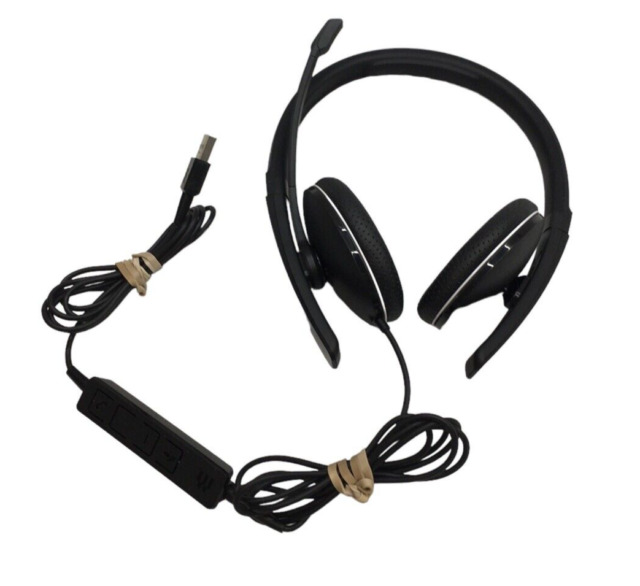 Yealink UH38 Auriculares Bluetooth USB con cable con micrófono estéreo para  PC Auriculares de computadora Teléfono Equipos certificados con