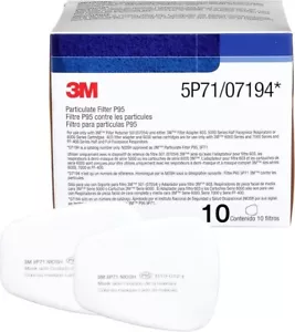3M Atemschutzfilter Ersatz 5P71, 5 Paar, P95, muss mit 3M 5000 verwendet werden - Bild 1 von 5