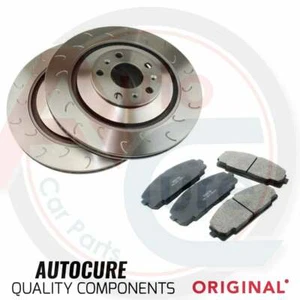 FITS PEUGEOT 307 MK1 04-08 FRONT J HOOK PERFORMANCE BRAKE DISCS & PADS 302MM - Picture 1 of 1