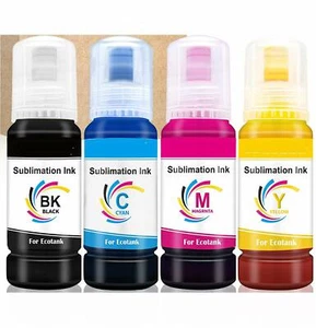 Atrament sublimacyjny pasuje do drukarek Epson EcoTank 502 522 et 2720 2760 3710 3760 - Zdjęcie 1 z 10