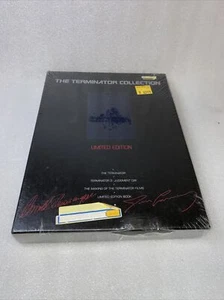 The Terminator Collection Limited Edition 3 VHS Tape Box Set & Book NEW SEALED - Picture 1 of 7