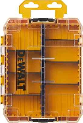 BRANDED DEWALT Tool Box Tough Case Medium DWAN2190 Stackable 6 dividers organizer