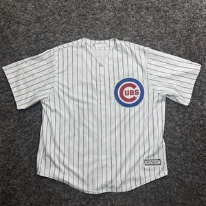 Majestic Chicago Cubs Jersey Cool Base Mens XXL 2XL #17 Kris Bryant Stitch Patch - Picture 1 of 11