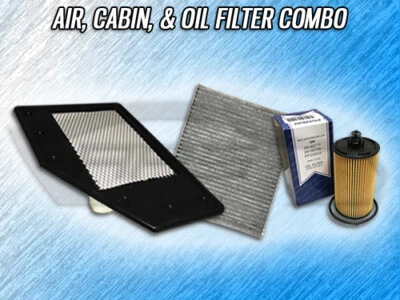 AIR, CABIN & OIL FILTER COMBO FOR 2019 CHEVROLET MALIBU 1.8L UFI ONLY — 第 1/4 张图片