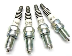Genuine Abarth Spark Plug Set x4 46344792 500 Abarth & Grande Punto New - Picture 1 of 5