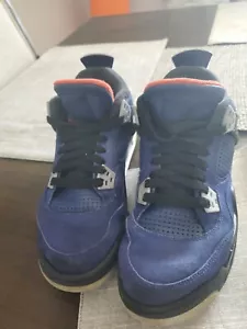 Air Jordan 4 Retro 6.5y WNTR GS 'Loyal Blue' - Picture 1 of 9