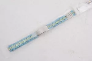 L0238 14MM TT Vintage NOS SS w/Gold Toning Watch Band(G4R-WB3) Watchband - Picture 1 of 5