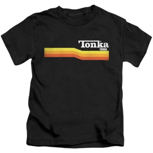 TONKA TONKA STRIPE Licensed Toddler Kids Graphic Tee Shirt 2T 3T 4T 4 5-6 7 - Picture 1 of 3