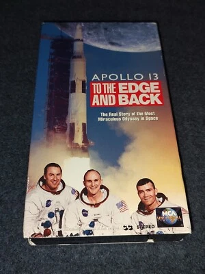 Apollo 13 To The Edge And Back VHS Documentary Thriller MCA - Image 1 of 4