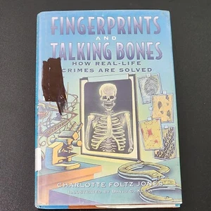 Fingerprints and Talking Bones by Jones, Charlotte Foltz Library Binding - Picture 1 of 2
