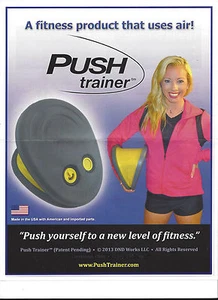PUSH TRAINER portable fitness workout THIGHS chest ARMS business trip exercise - Bild 1 von 11