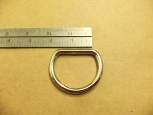 1 1/2" Nickel Steel Heavy Duty D Rings (Pack Of 25) - Picture 1 of 3