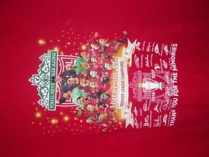 T-Shirt Liverpool F.C Premier Legue Champions 2019 20 rot 2XL - Bild 1 von 2
