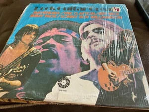 ROCK GUITAR GREATS, ORIGINAL VINYL LP, IN SHRINK, HENDRIX, CLAPTON, BECK, SEALED - Picture 1 of 2