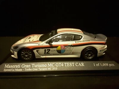 Maserati Gran Turismo MC GT4 Test Car #12 2010 Minichamps Limited in scale 1/43  - Image 1 of 4