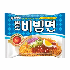 Paldo Bibimmen Cool Spicy Sweet Noodles Korean Favorite Instant Ramen 130g - Picture 1 of 1
