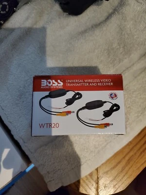 New! Boss WTR20 35 feet Universal Car Wireless Video  Receiver - Image 1 of 3