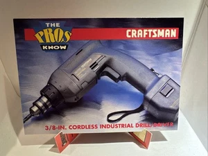 Tarjeta coleccionable Craftsman Tools The Pros Know #49 - Imagen 1 de 2