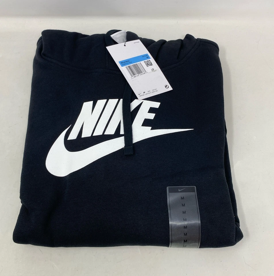 Nike NSW Club Size L Men's Hoodie - Black (BV2973)