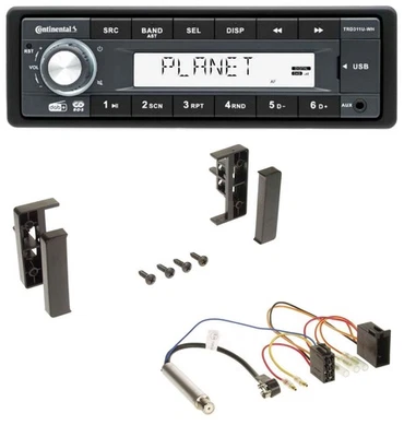 Continental MP3 AUX USB DAB 1DIN Autoradio für Audi A2 A3 8L 99-00 A4 B5 99-01 A - Bild 1 von 4