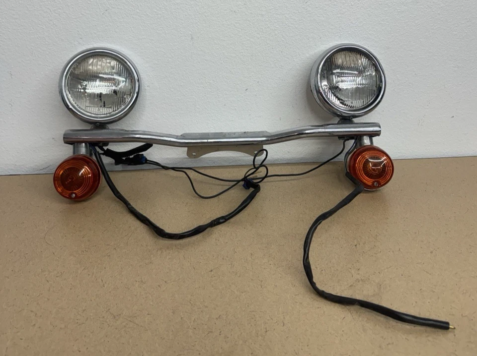 99-04 Kawasaki Vulcan 1500 Classic VN1500 señales de giro delanteras + luces antiniebla Foto 1 de 4