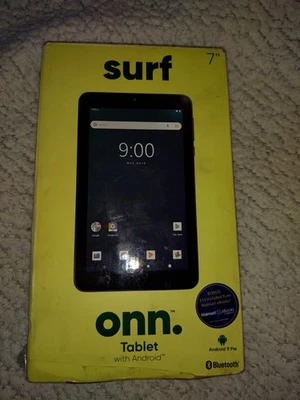 New (Open Box) WiFi  Bluetooth onn. Surf 7" 16GB Black 100015685 - Image 1 of 4