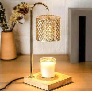 Candle Warmer Lamp for Jar Candles - Electric With 2 Bulbs, 2/4/8h Timer & 4... - Picture 1 of 2