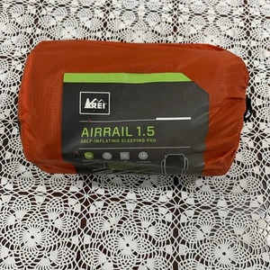 REI Airrail 1.5 Self Inflating Sleeping Pad Regular 23" x 72” Gray - Picture 1 of 6