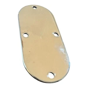 Cubierta de inspección de cadena primaria cromada lisa para Harley Big Twin 65-06 60572-78 - Imagen 1 de 2