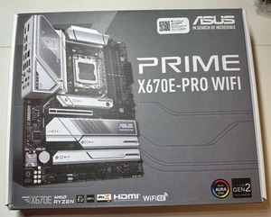 ASUS PRIME X670E-PRO WIFI AMD Socket AM5 DDR5 ATX Motherboard - Afbeelding 1 van 5