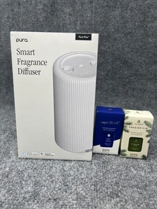 Pura Plus White Diffuser Set mit 2 Duftöl Düften Volcano + Frazier Fir - Bild 1 von 8