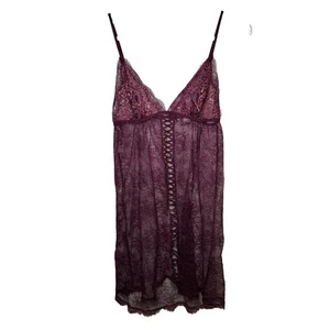 Victorias Secret abito slip pizzo donna piccola civetta fata romantico sera - Foto 1 di 10