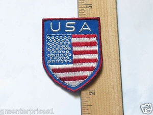 Vintage USA Flag Stars and Stripes Patch - Picture 1 of 1