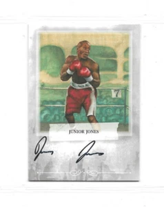 Tarjeta de autógrafo Junior Jones 2011 Ringside Boxing Round 1 - #A-JJ2 - Imagen 1 de 2
