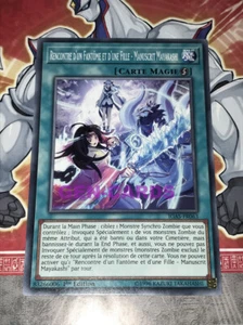 Carte Yu Gi Oh RENCONTRE D'UN FANTOME ET D'UNE FILLE - MANUSCRIT MAYAKASHI IGAS- - Picture 1 of 1