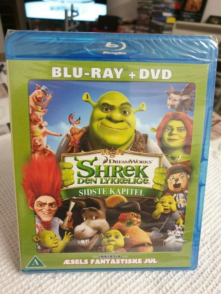 shrek den lykkelige sidste kapitel Blu-ray (N/A) N/A Quality Guaranteed - Image 1 of 4