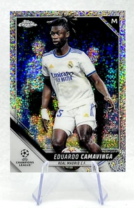 Eduardo Camavinga 2022 Topps Chrome Sparkle #115 Real Madrid - Picture 1 of 2