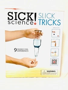 Sick Slick Science Tricks Complete with Instructions Fun Educational BRAND NEW - Picture 1 of 6