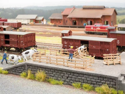 Noch 14247 HO/OO Gauge Cattle Loading Bridges Laser Cut Minis Kit - Image 1 of 2