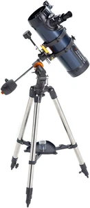 - Astromaster 114EQ Newtonian Telescope - Reflector Telescope for Beginners - Fu - Picture 1 of 8