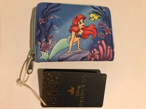 Mini portafoglio con cerniera Loungefly Disney Princess La Sirenetta sotto il mare - Foto 1 di 5
