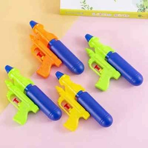 Wasserpistolen spielen Wasserpistole Taschenformat Neon Farbe Wasserstrahler - Bild 1 von 3