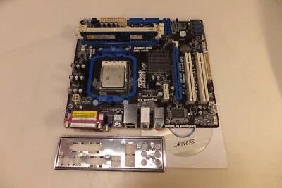 ASRock N68-GE3 UCC Rev.1.01, Socket AM3 AMD Motherboard +Athlon II X3 +2Gb +I/O - Image 1 of 4