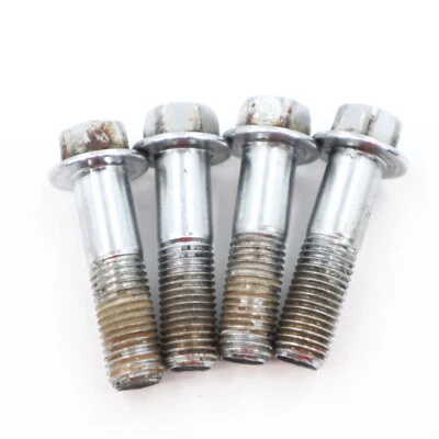 98 99 1998 1999 Kawasaki Ninja Zx9r pinça de freio dianteiro parafusos conjunto kit D28 - Imagem 1 de 4