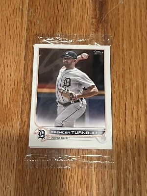 Topps 2022 Starter Pack SGA Spencer Turnbull MLB Baseball National Card Day - Image 1 of 2