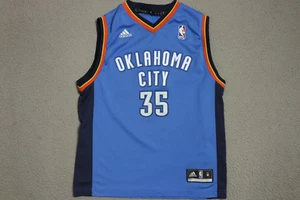 Kevin Durant Oklahoma City Adidas Jersey Boys Size Medium Blue - Picture 1 of 8