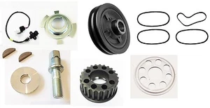 Kit de correas de polea de cigüeñal 13 piezas para Mitsubishi L200 2.5TD 4D56 1996-07/2001 - Imagen 1 de 1