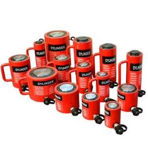 50 Tonnen Hydraulikzylinder 5,90" (150 mm) Hub Wagenheber Stößel 245 mm geschlossene Höhe - Bild 1 von 5